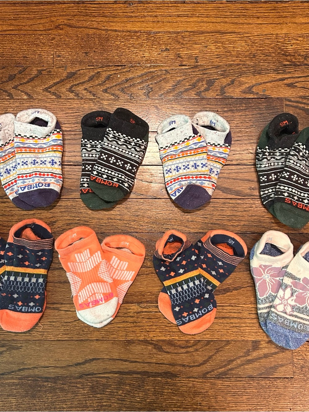 Bombas Women’s No-Show Socks - set of 8!